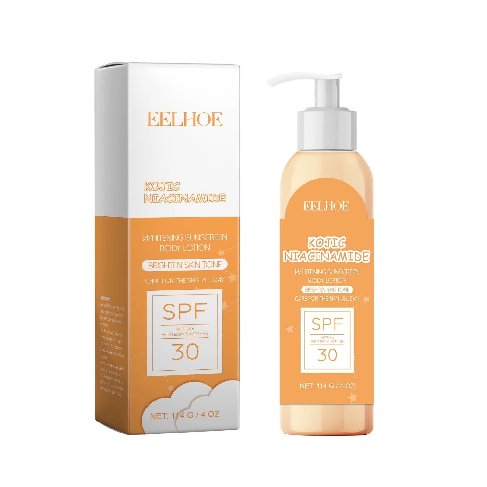 EELHOE SPF30 Sunscreen Body Lotion 114g