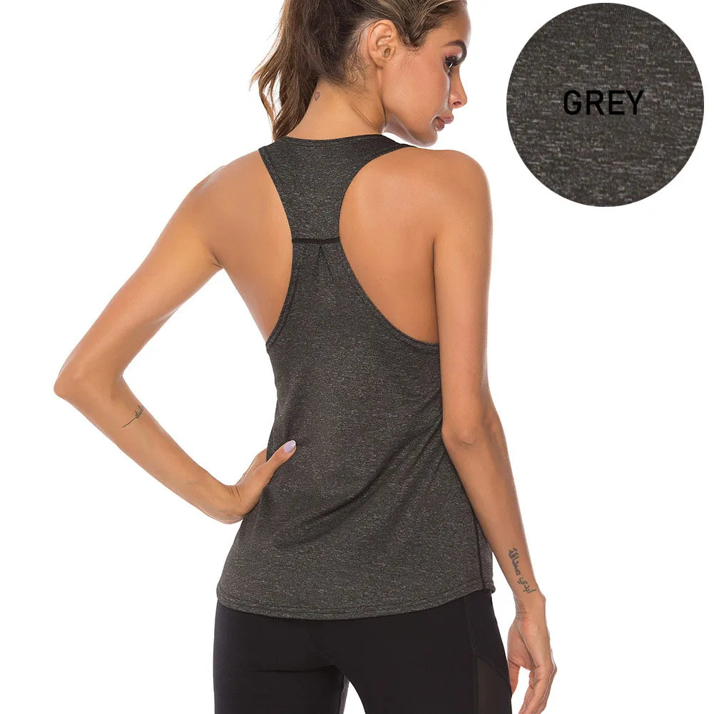 Mileegirl Women’s Quick-Dry Yoga Tank