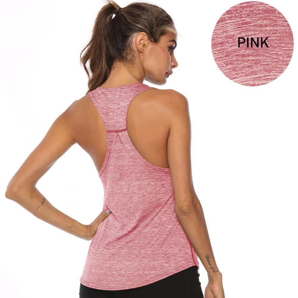 Mileegirl Women’s Quick-Dry Yoga Tank