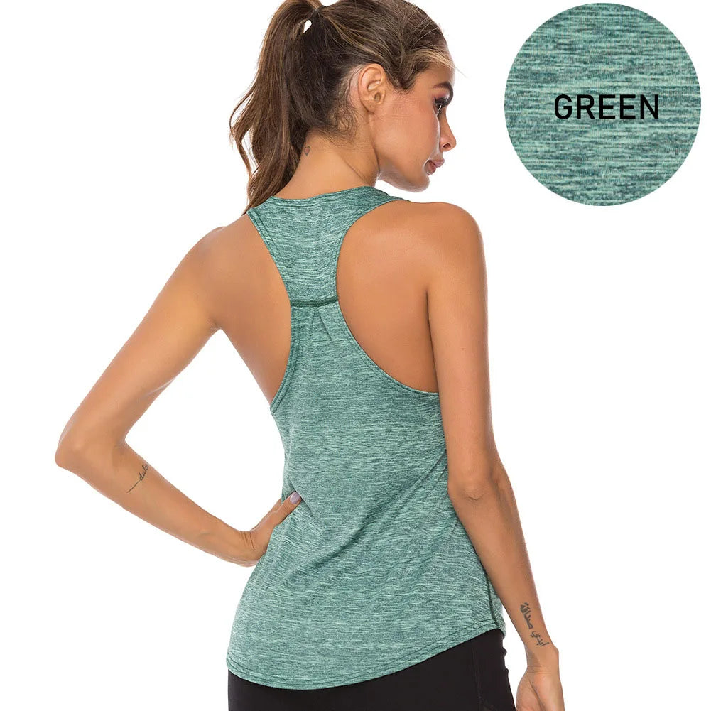 Mileegirl Women’s Quick-Dry Yoga Tank