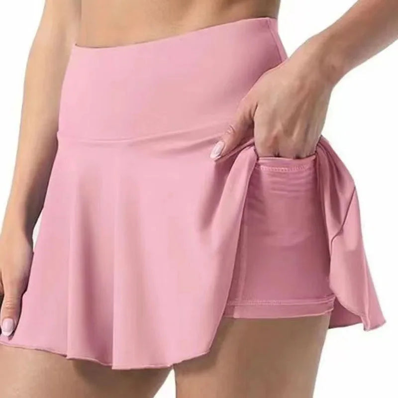 Women’s High Waist Tennis Skort