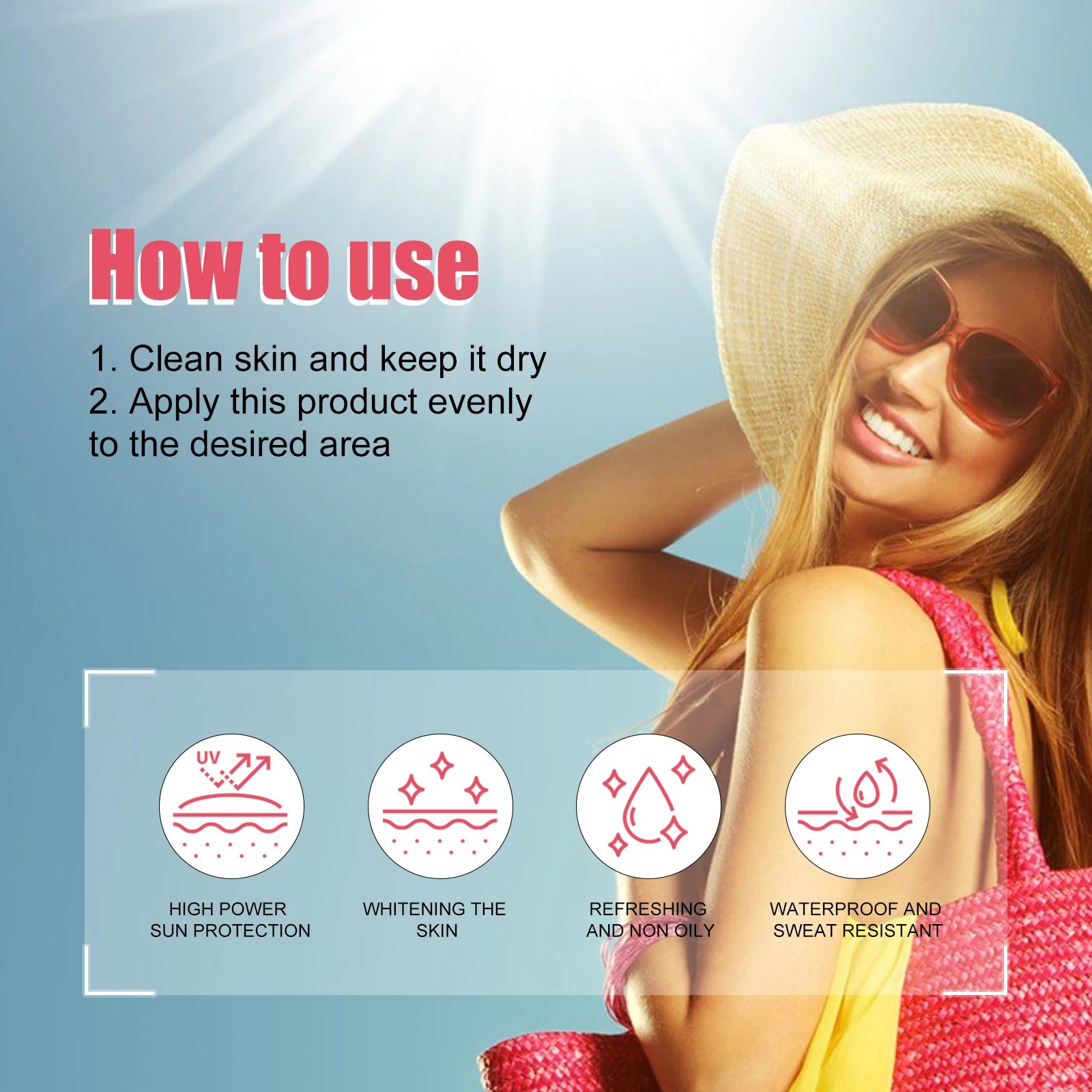Rose Facial & Body Sunscreen Stick SPF50+