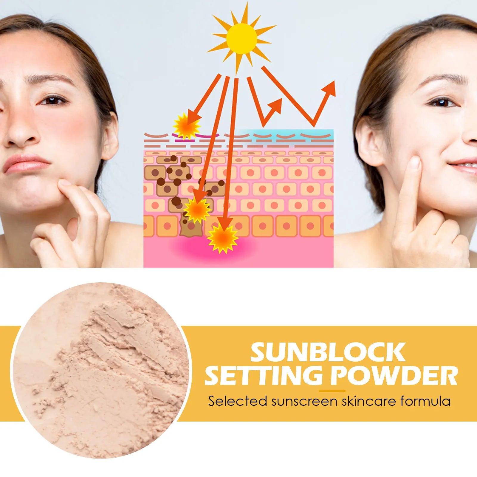 SPF50 Loose Powder Sunscreen