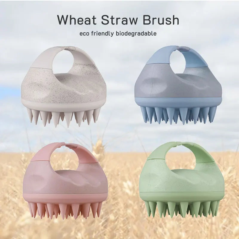 Biodegradable Silicone Scalp Massager Brush