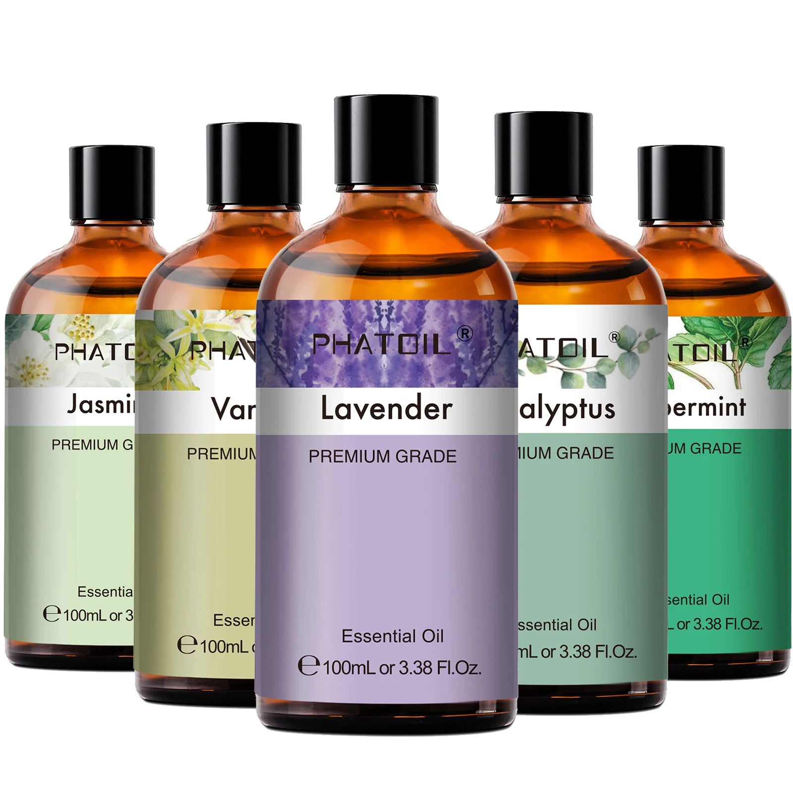 PHATOIL 100ml Eucalyptus & Floral Essential Oil Blend