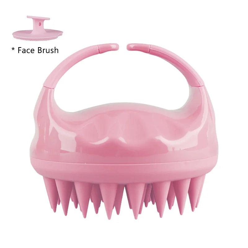 Biodegradable Silicone Scalp Massager Brush