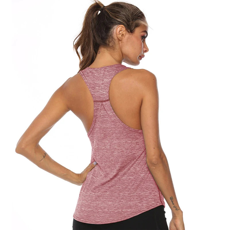 Mileegirl Women’s Quick-Dry Yoga Tank