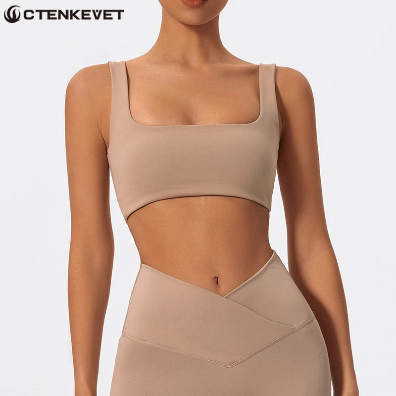 Ctenkevet Women’s Shockproof Workout Yoga Bra