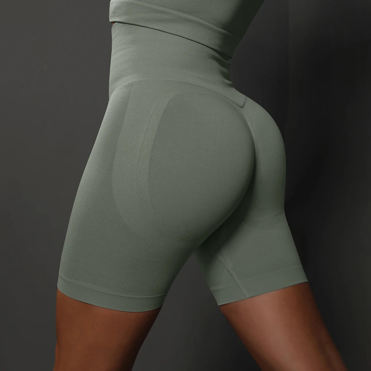Women’s High Waist Seamless Yoga Shorts