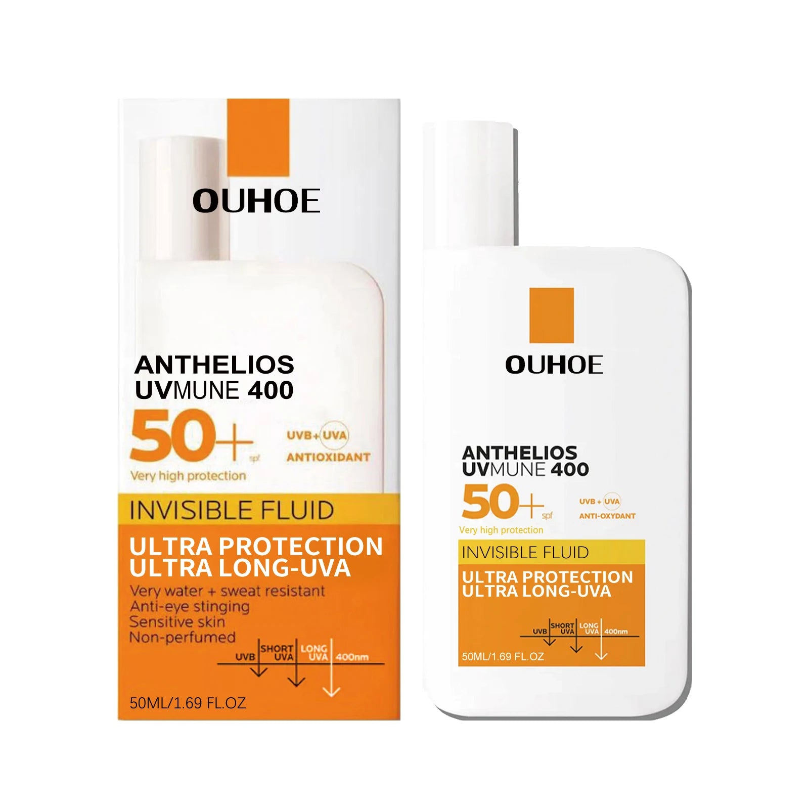 Invisible Fluid Sunscreen SPF 50+