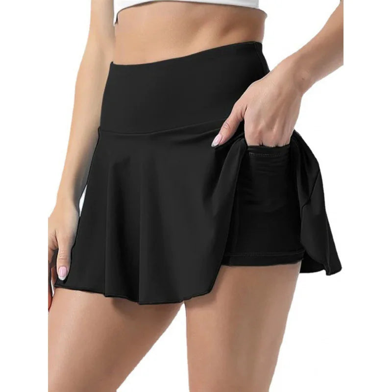 Women’s High Waist Tennis Skort