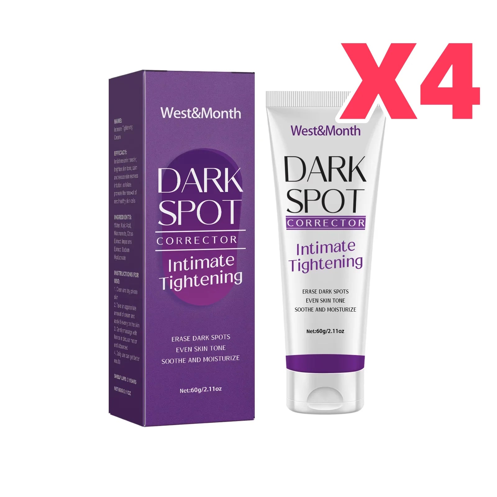 Body Whitening & Dark Spot Remover Lotion 60g