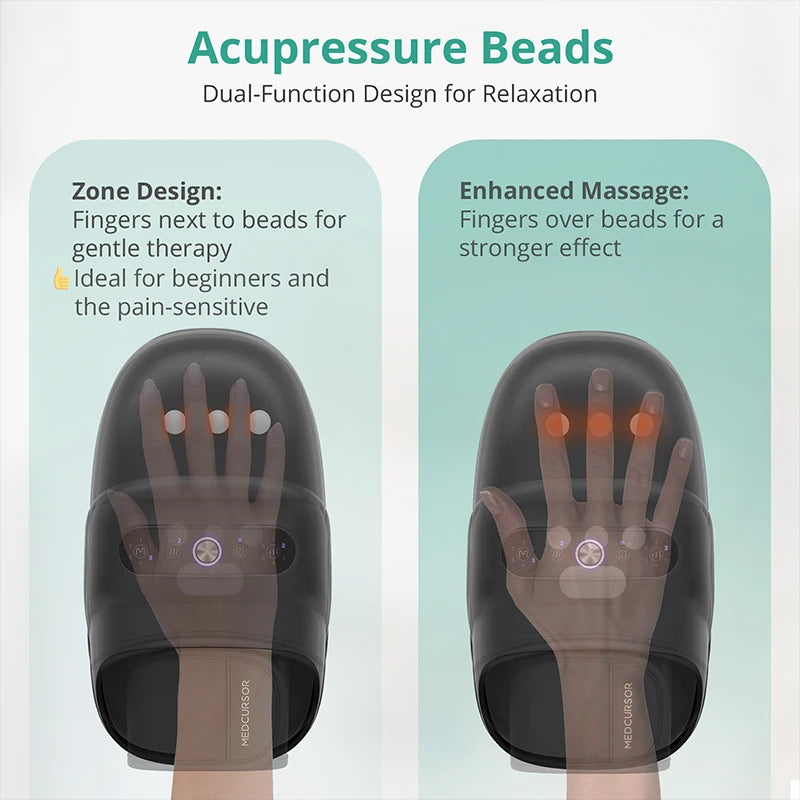 Wireless Electric Hand Massager with Heat & Air Compression