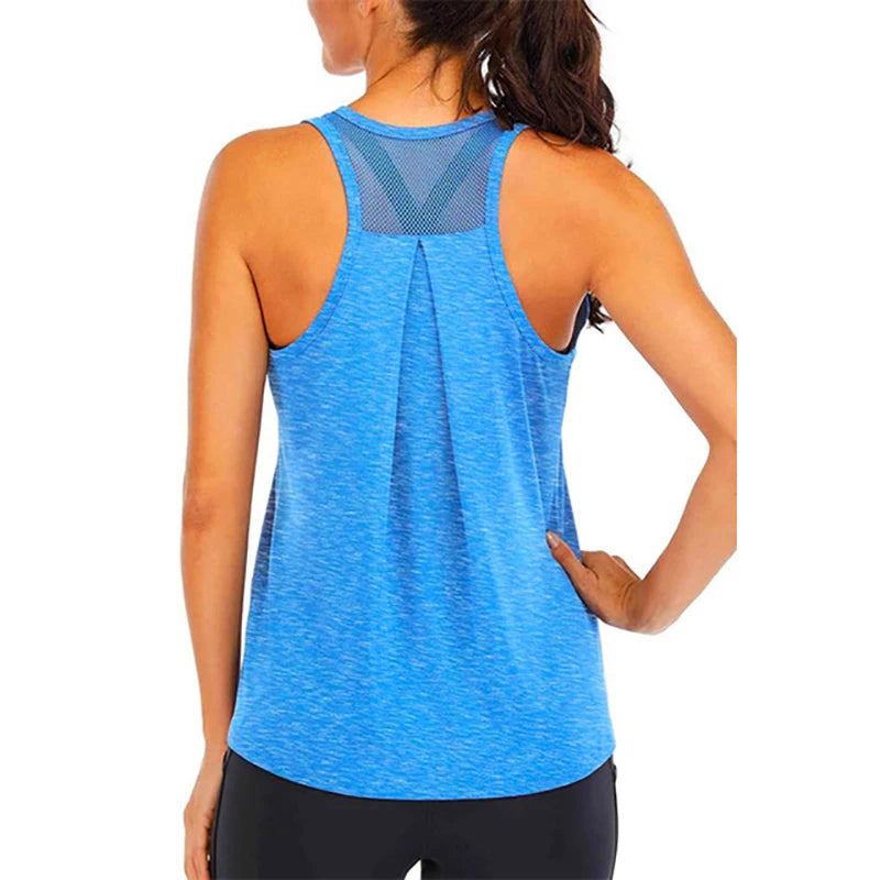 Women’s Loose Fit Quick-Dry Yoga Vest