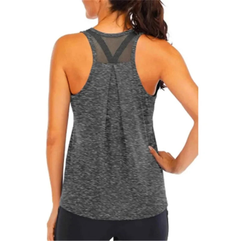Women’s Loose Fit Quick-Dry Yoga Vest