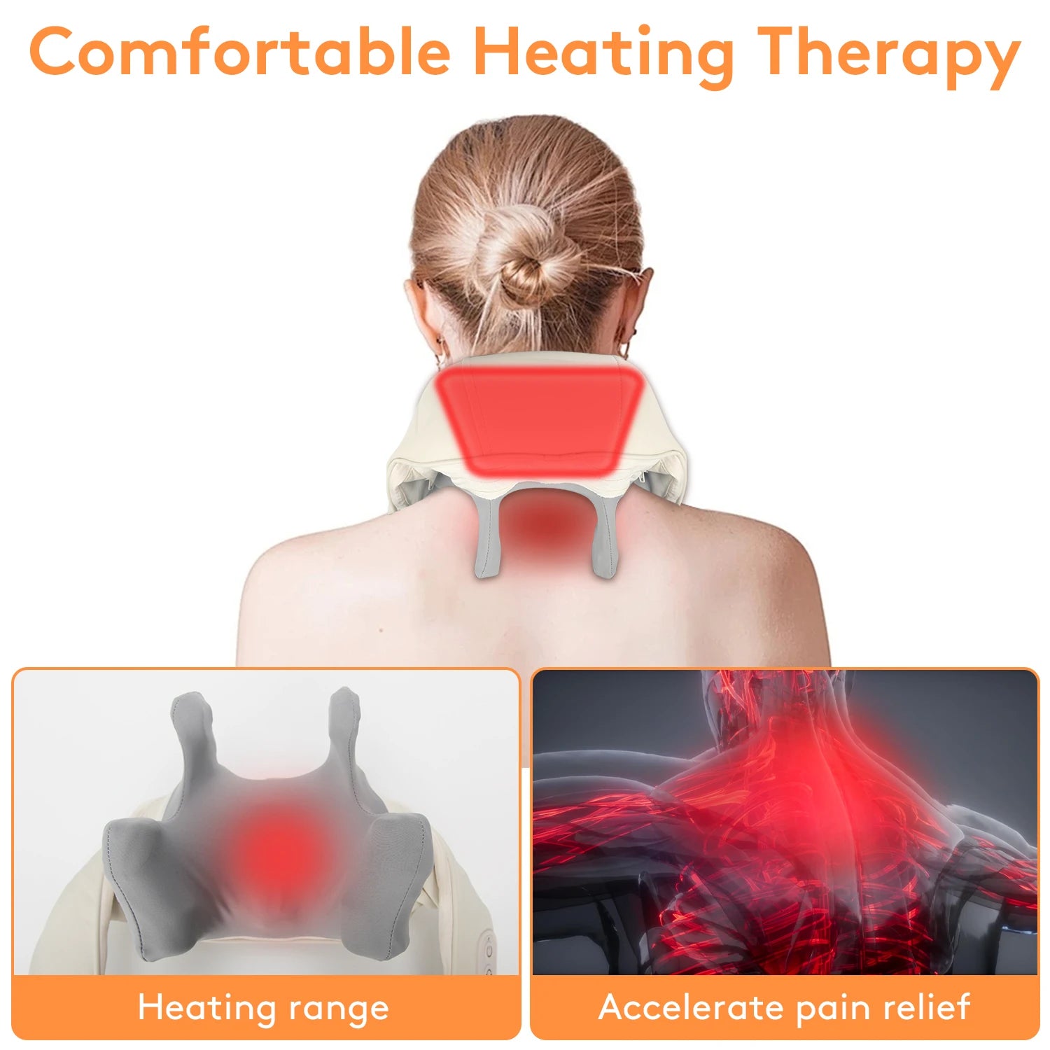 Mebak 4D Wireless Neck & Shoulder Massager