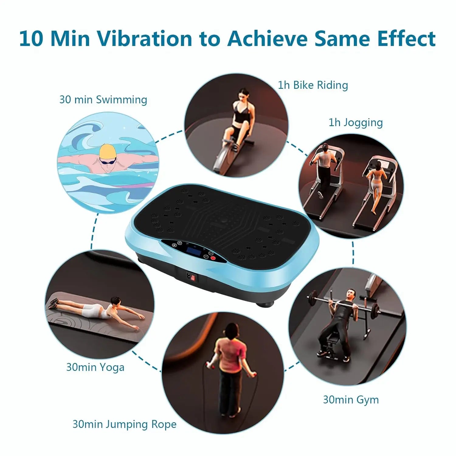Vibration Slimming Plate Exercise Machine