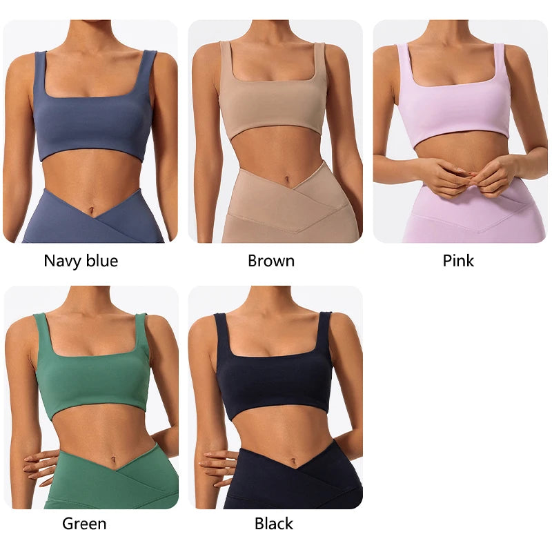Ctenkevet Women’s Shockproof Workout Yoga Bra