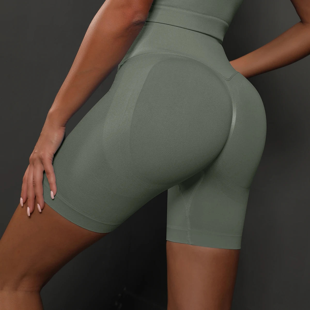 Women’s High Waist Seamless Yoga Shorts