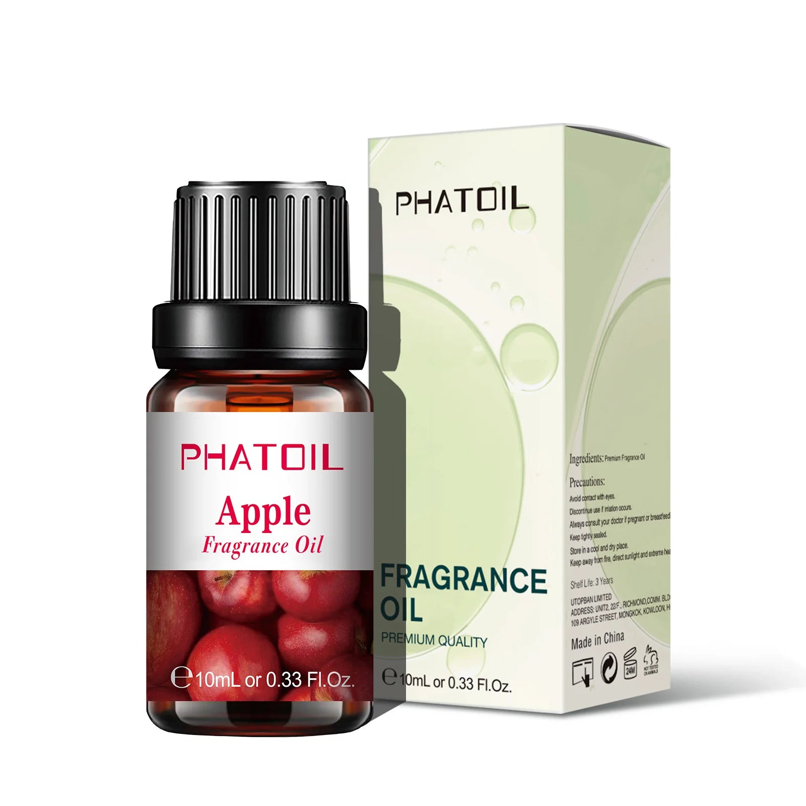 PHATOIL 10ml Fruit Fragrance Oil for Soap & Candle Making