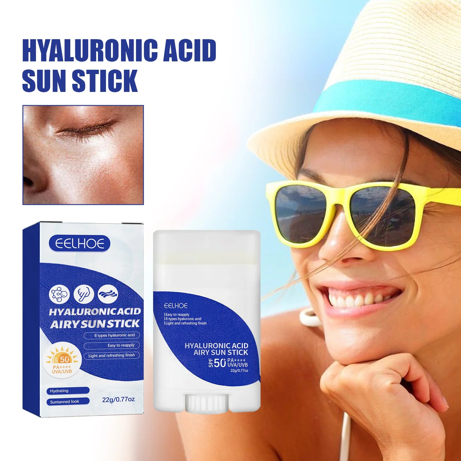 Hyaluronic Acid Moisturizing Sunscreen Bar
