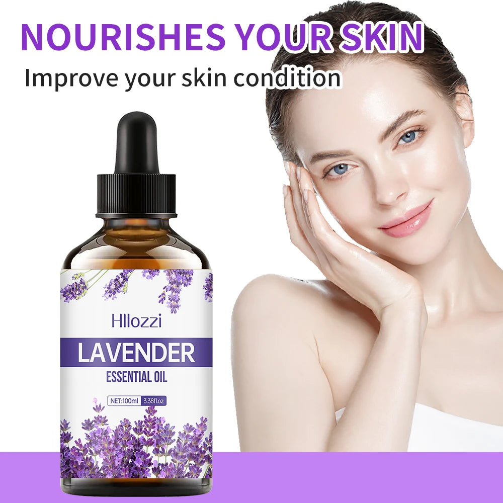 Lavender Essential Oil for Facial & Body Moisturizing