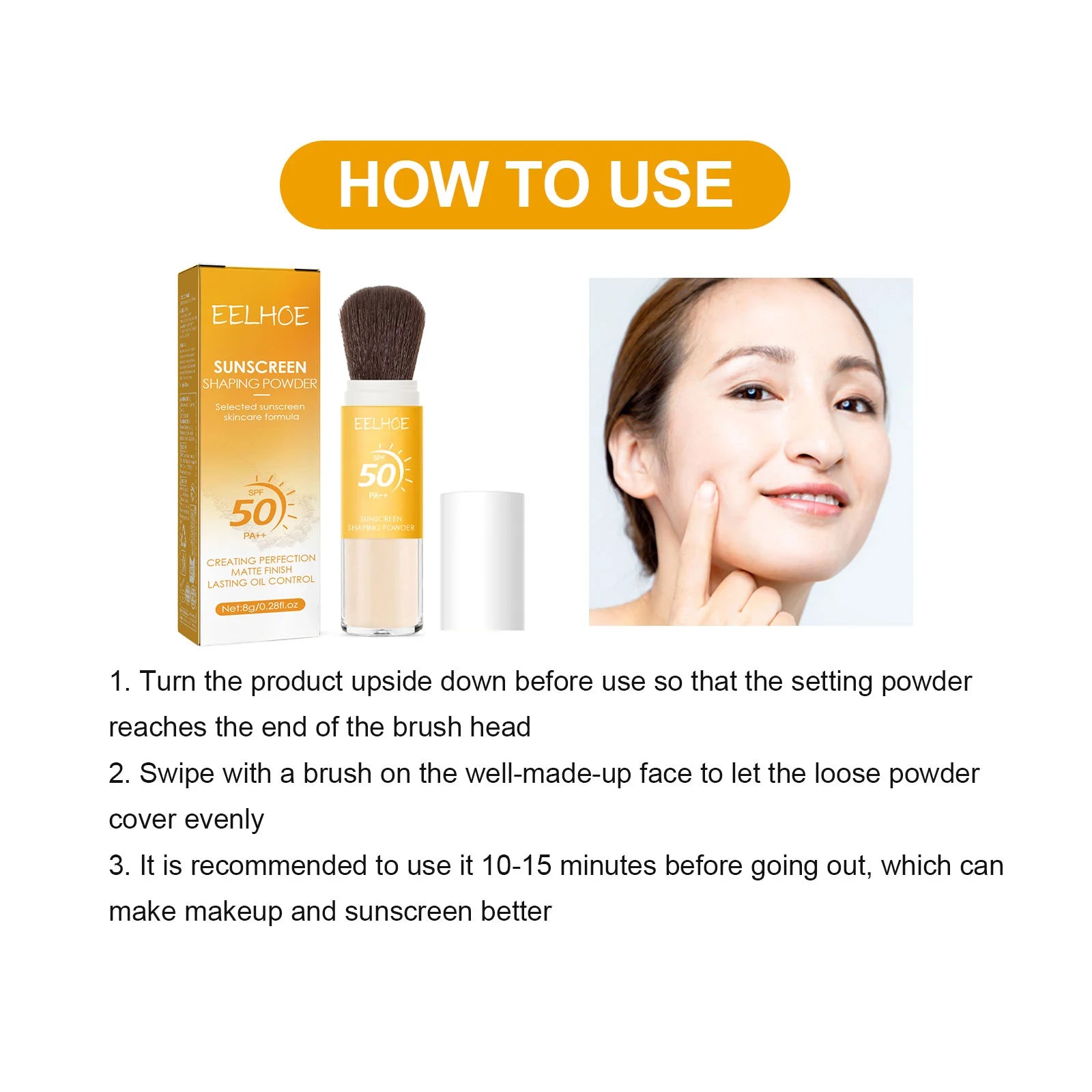 SPF50 Loose Powder Sunscreen