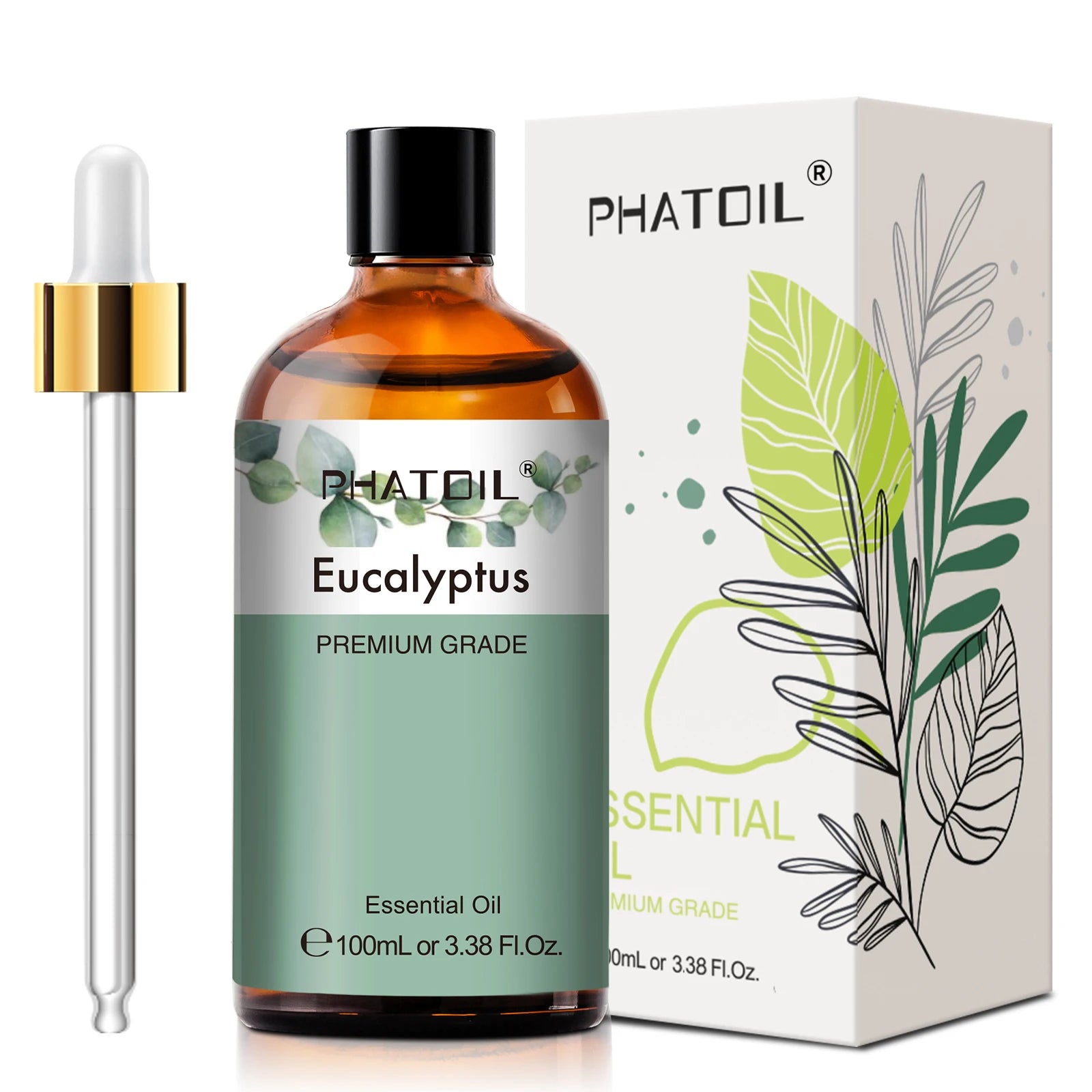 PHATOIL 100ml Eucalyptus & Floral Essential Oil Blend