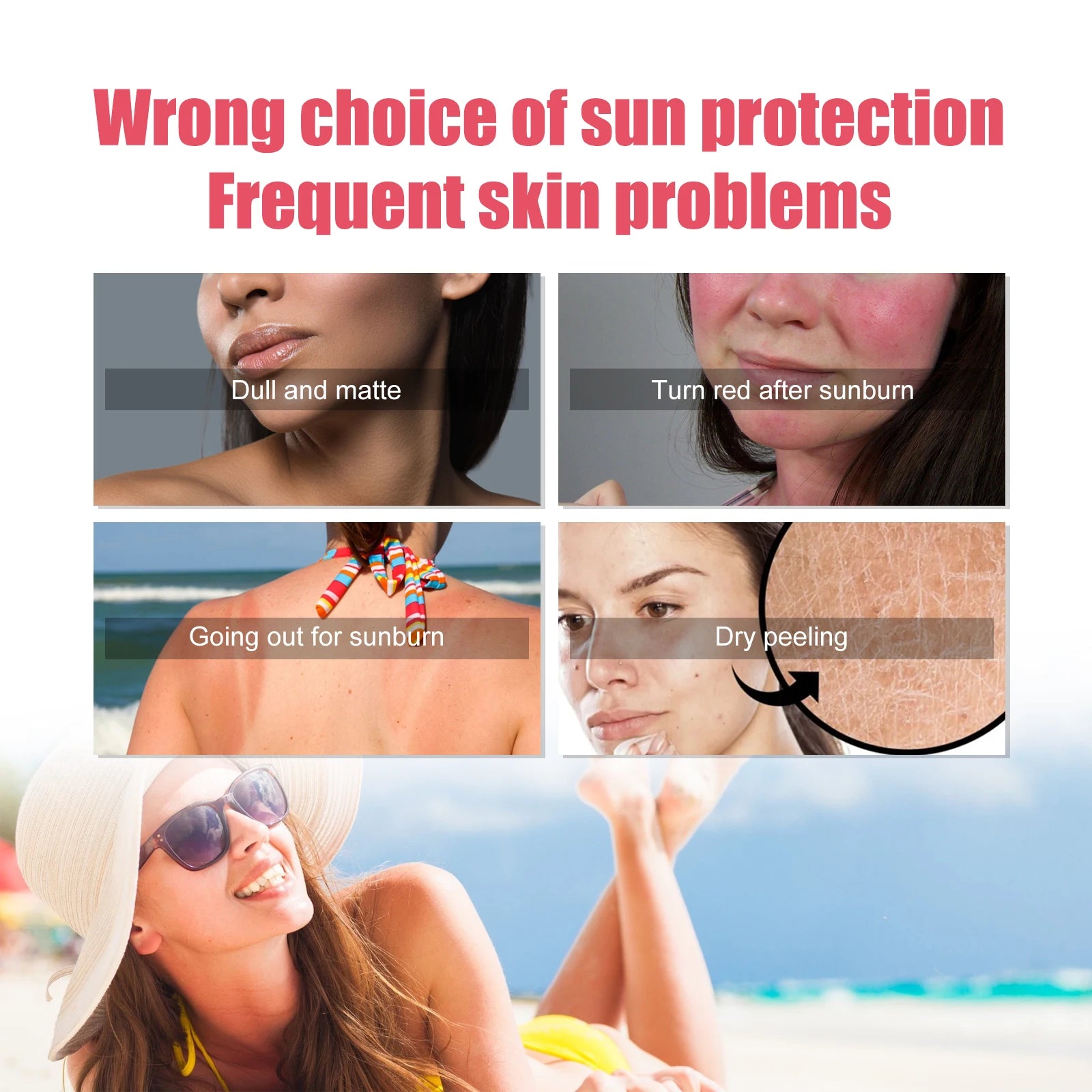Rose Facial & Body Sunscreen Stick SPF50+