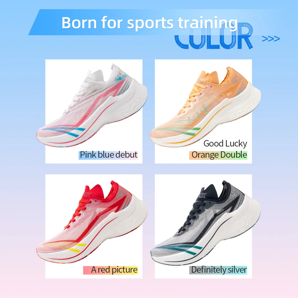 ONEMIX 2025 Carbon Plate Marathon Running Shoes