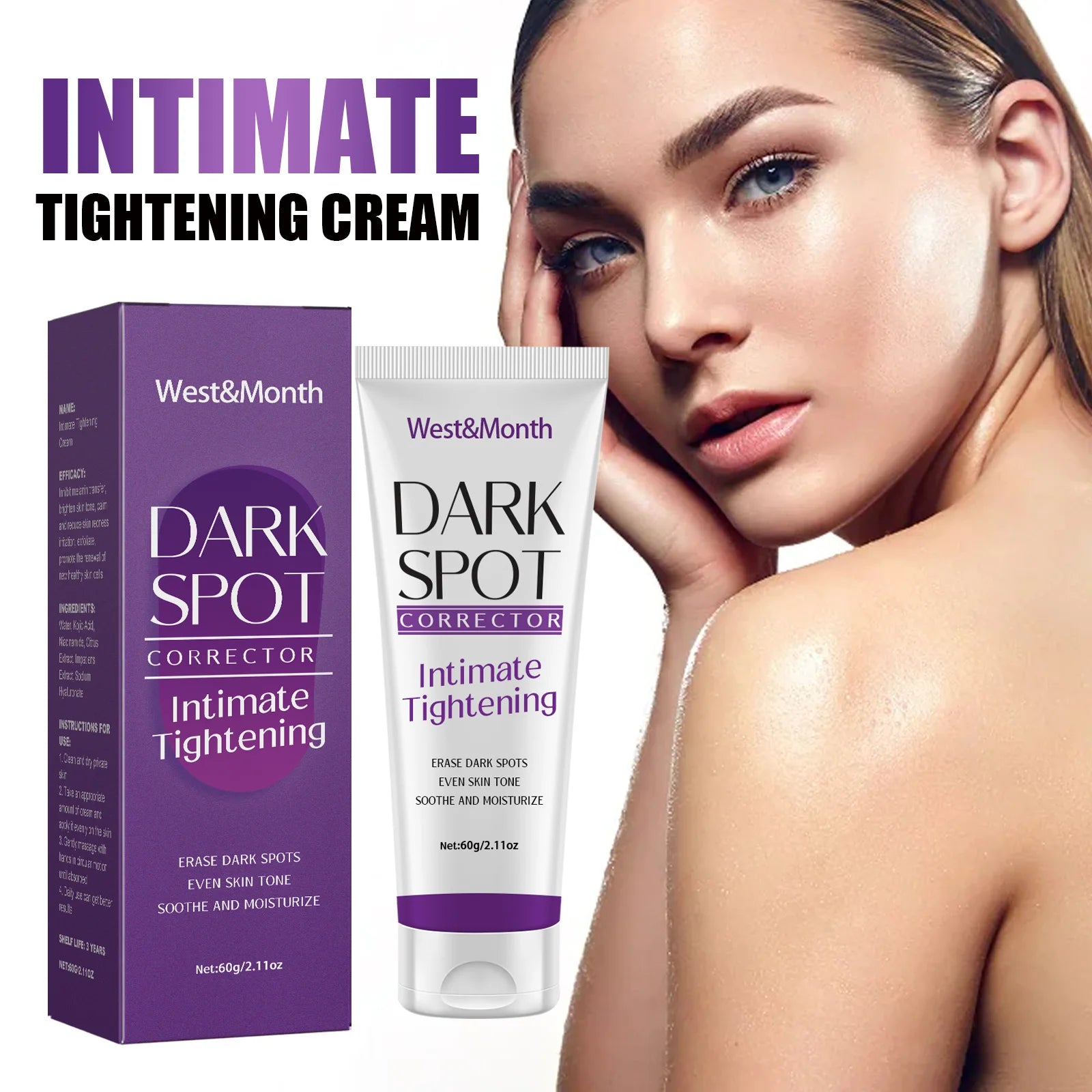 Body Whitening & Dark Spot Remover Lotion 60g
