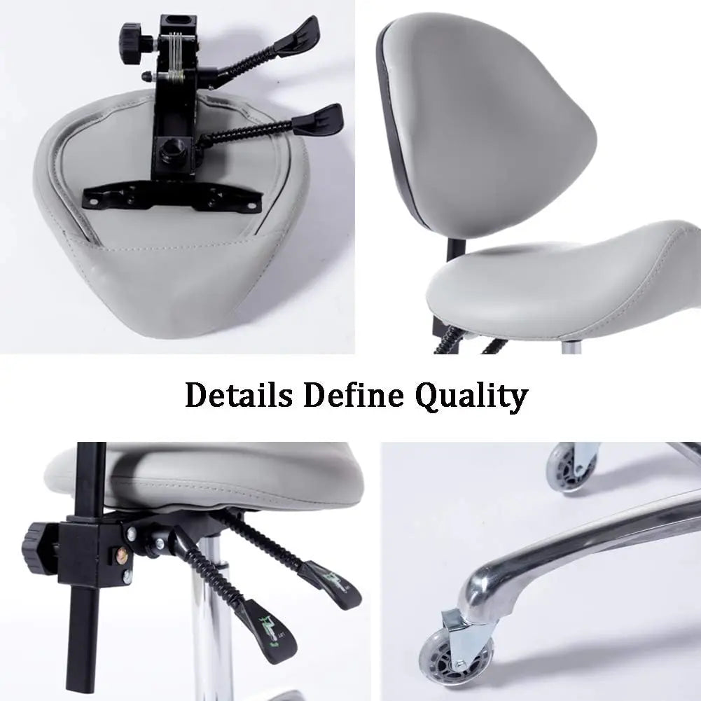 Rolling Adjustable Heavy-Duty Stool Chair