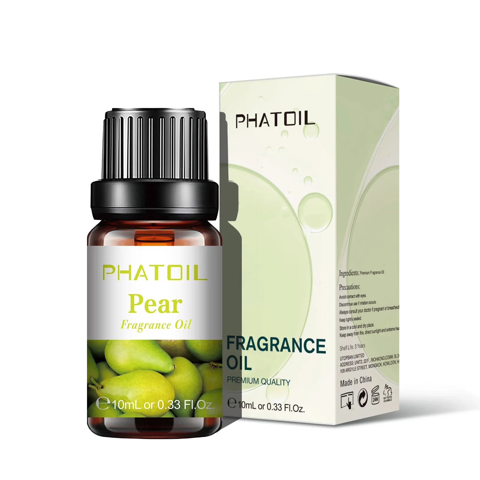 PHATOIL 10ml Fruit Fragrance Oil for Soap & Candle Making