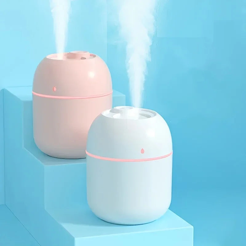 Portable 220ml Mini USB Spray Mist Humidifier & Aroma Diffuser