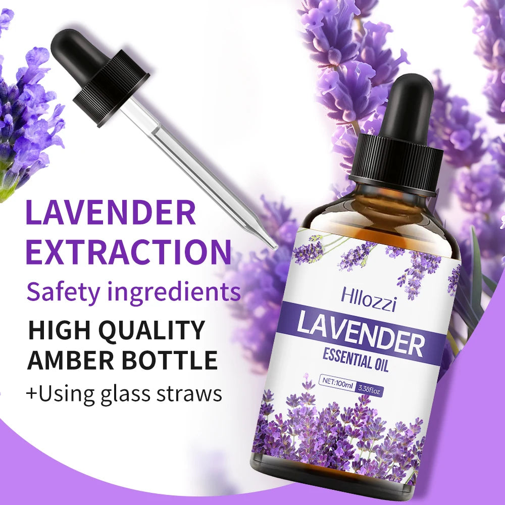 Lavender Essential Oil for Facial & Body Moisturizing