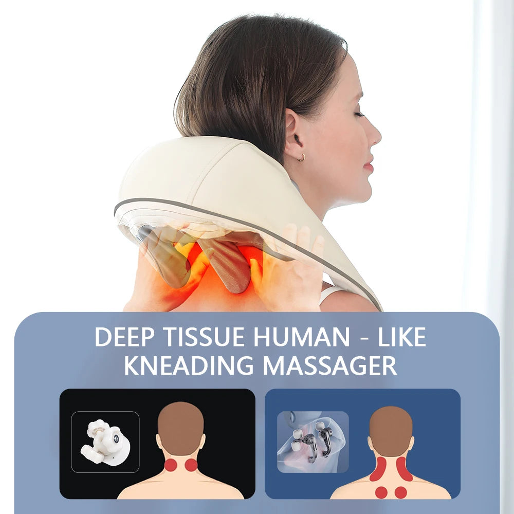 ForeverLily Wireless Neck & Shoulder Massager