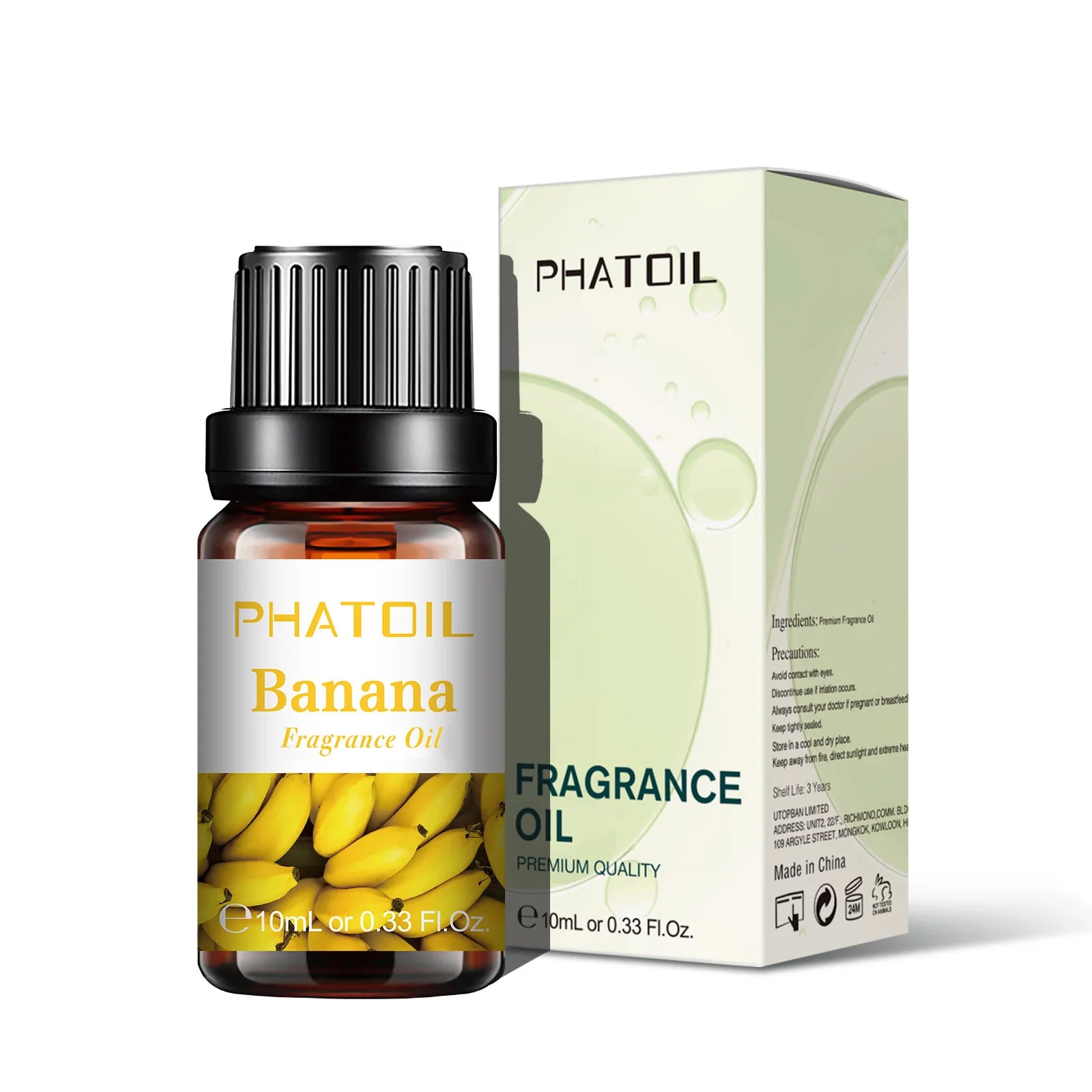 PHATOIL 10ml Fruit Fragrance Oil for Soap & Candle Making