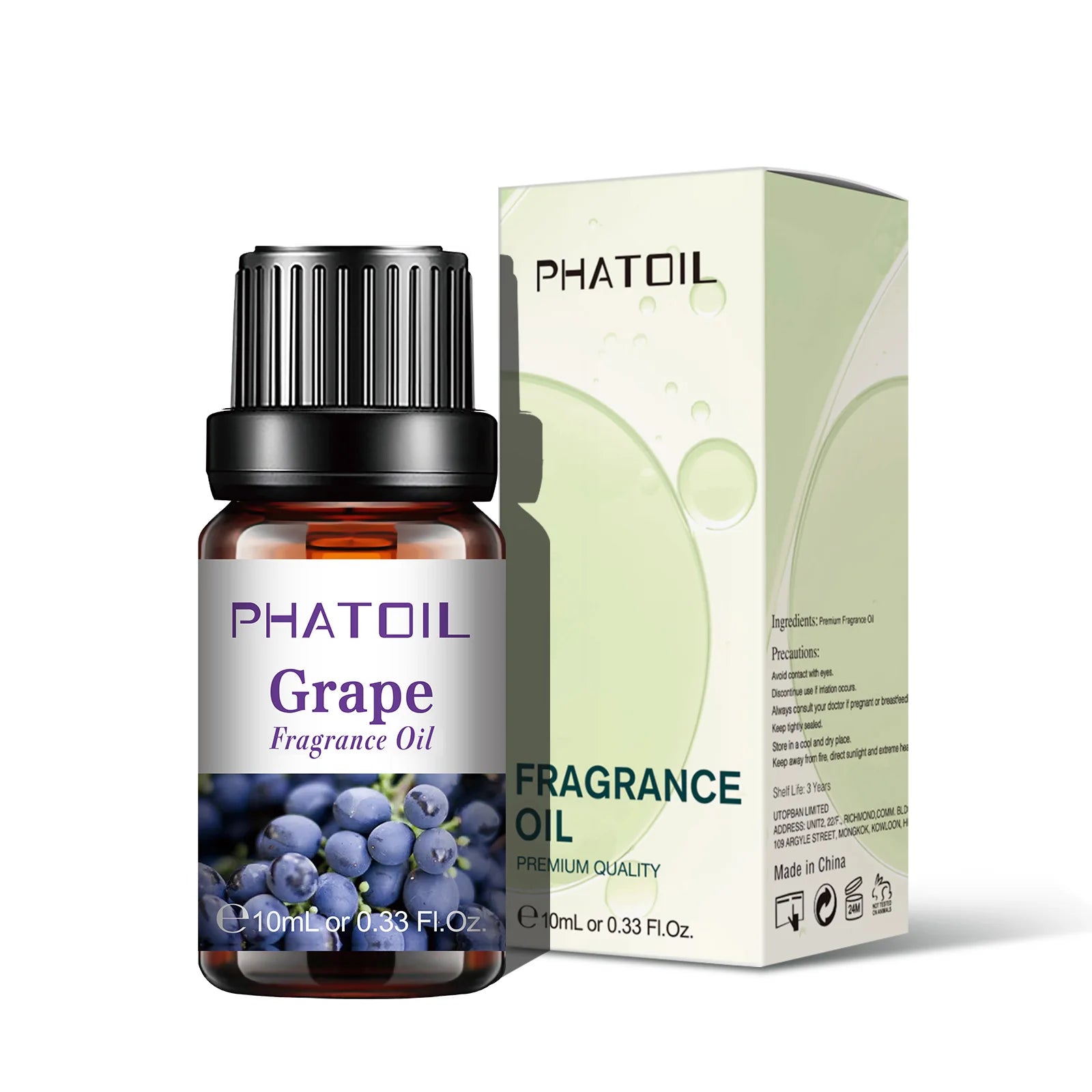 PHATOIL 10ml Fruit Fragrance Oil for Soap & Candle Making