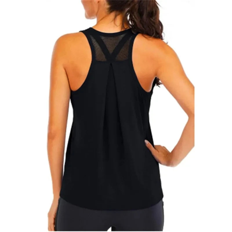 Women’s Loose Fit Quick-Dry Yoga Vest