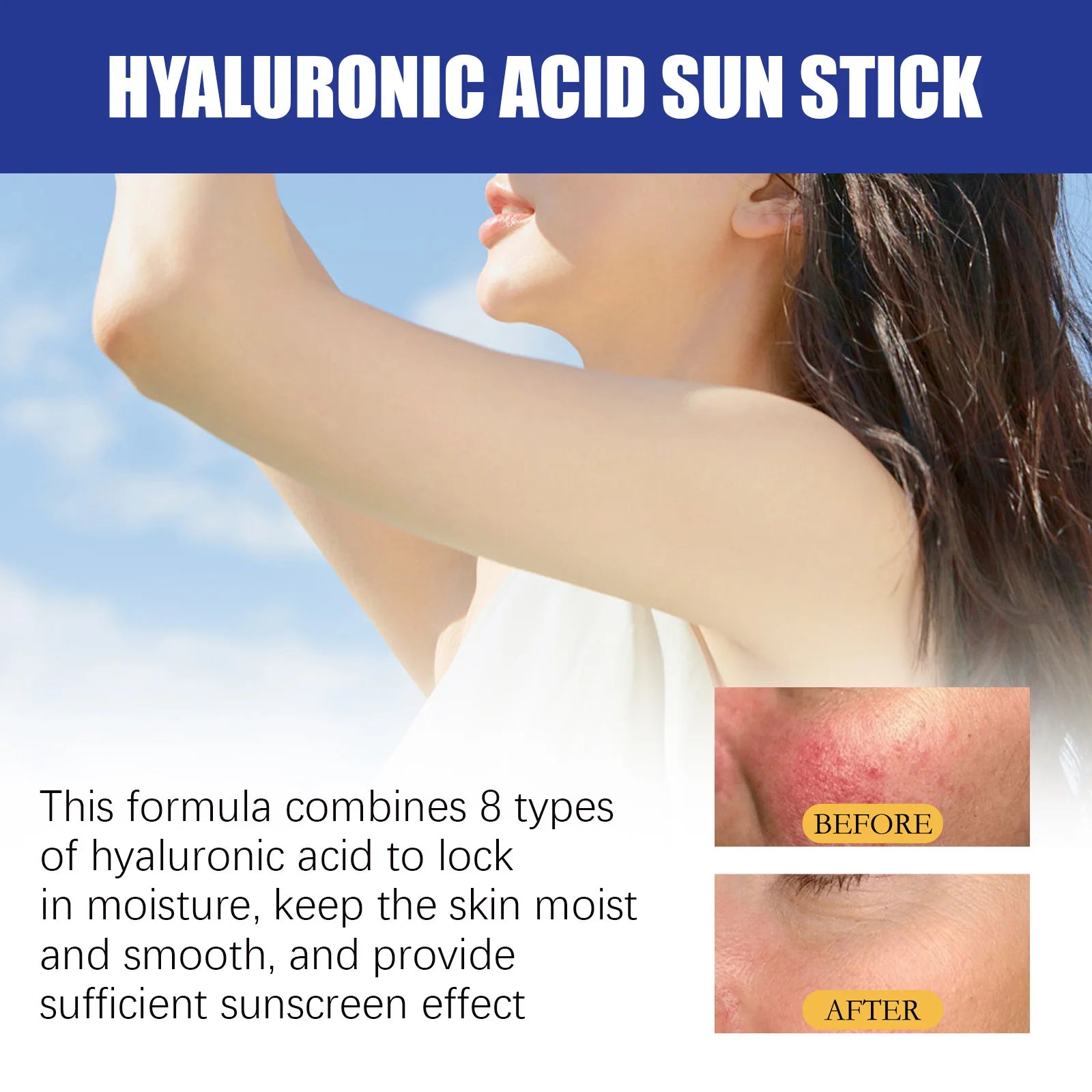 Hyaluronic Acid Moisturizing Sunscreen Bar