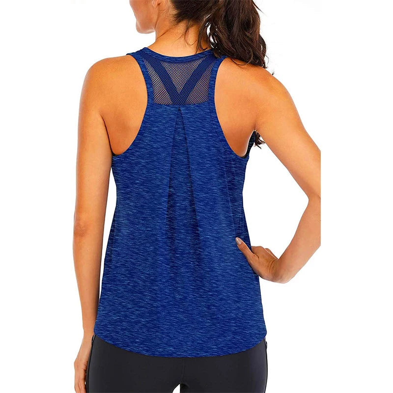 Women’s Loose Fit Quick-Dry Yoga Vest