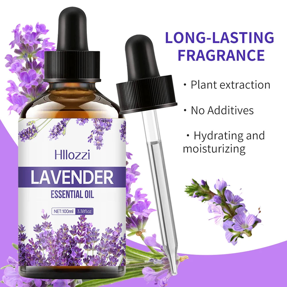 Lavender Essential Oil for Facial & Body Moisturizing