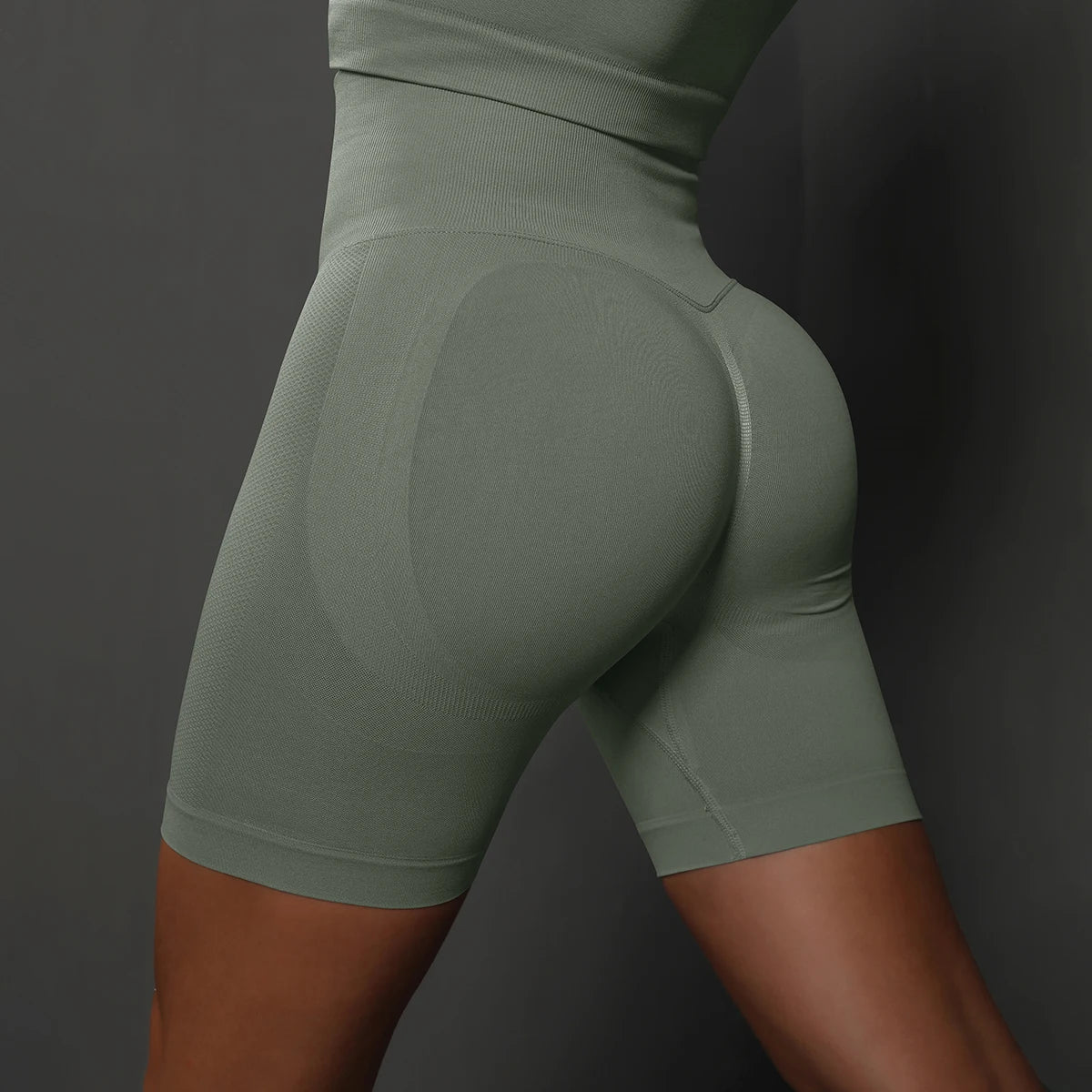 Women’s High Waist Seamless Yoga Shorts