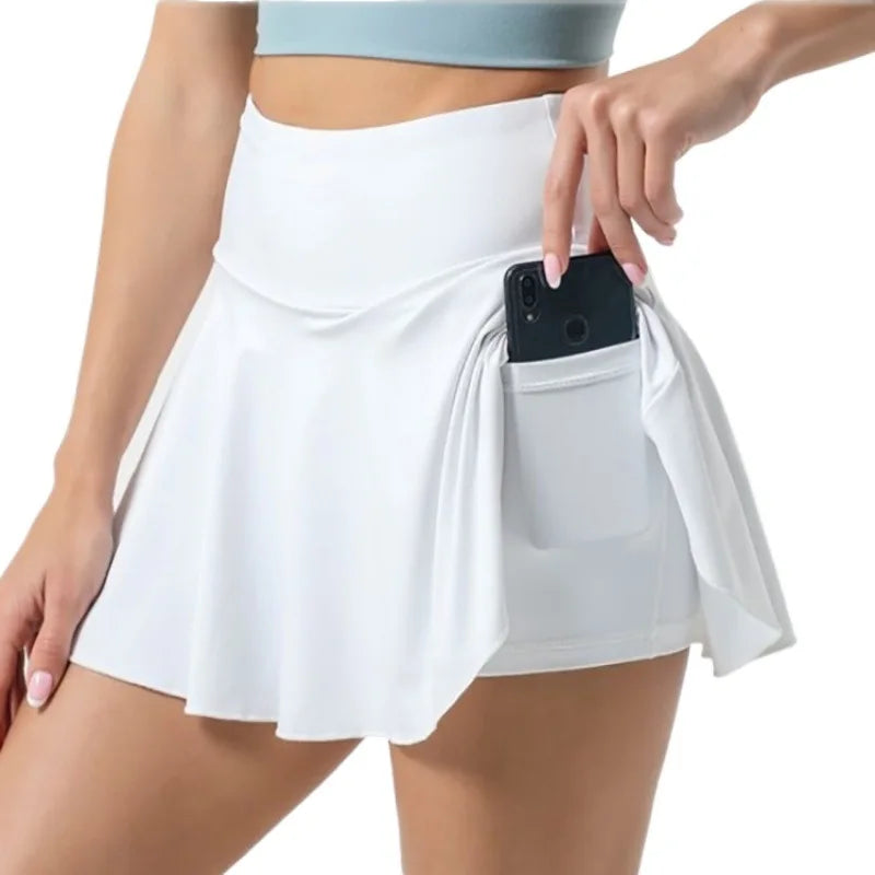 Women’s High Waist Tennis Skort
