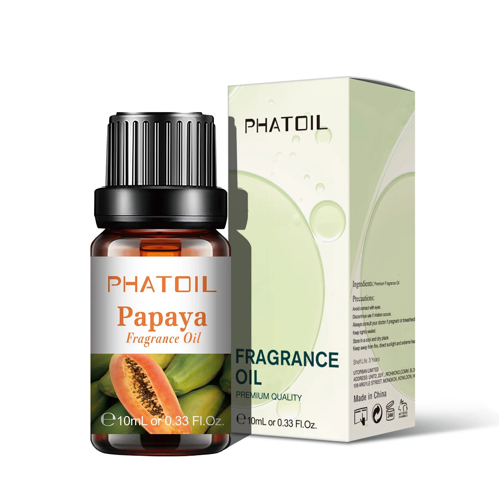 PHATOIL 10ml Fruit Fragrance Oil for Soap & Candle Making