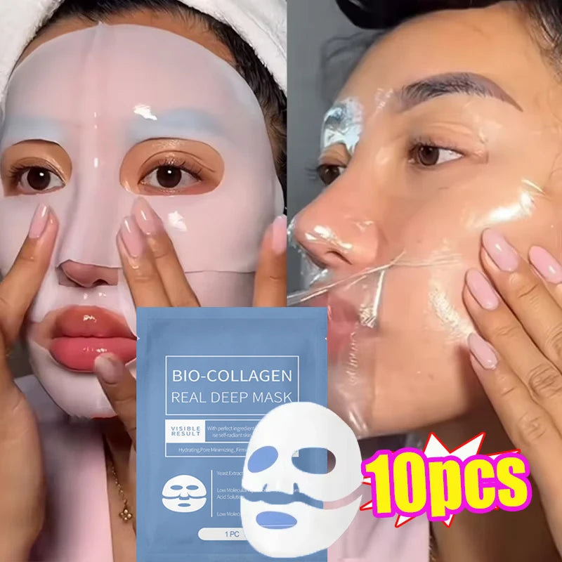 Bio Collagen Anti-Aging Face Masks (1/3/5/10 PCS)