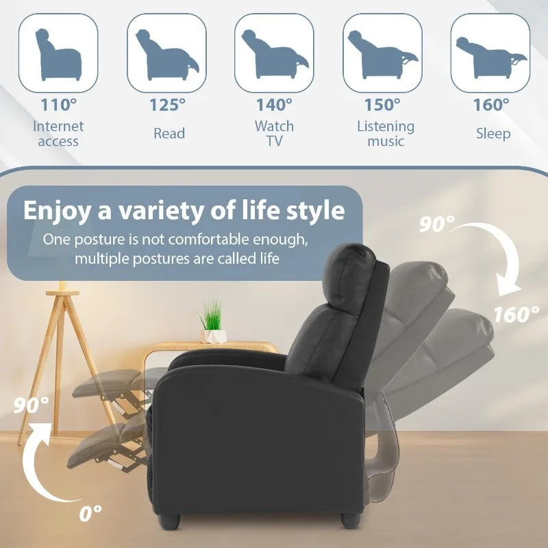 Massage Recliner Chair for Living Room