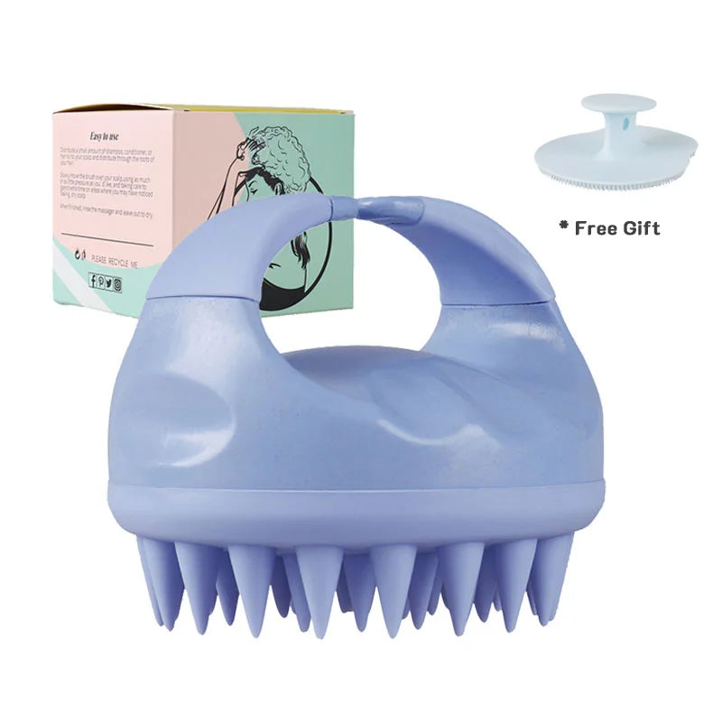 Biodegradable Silicone Scalp Massager Brush