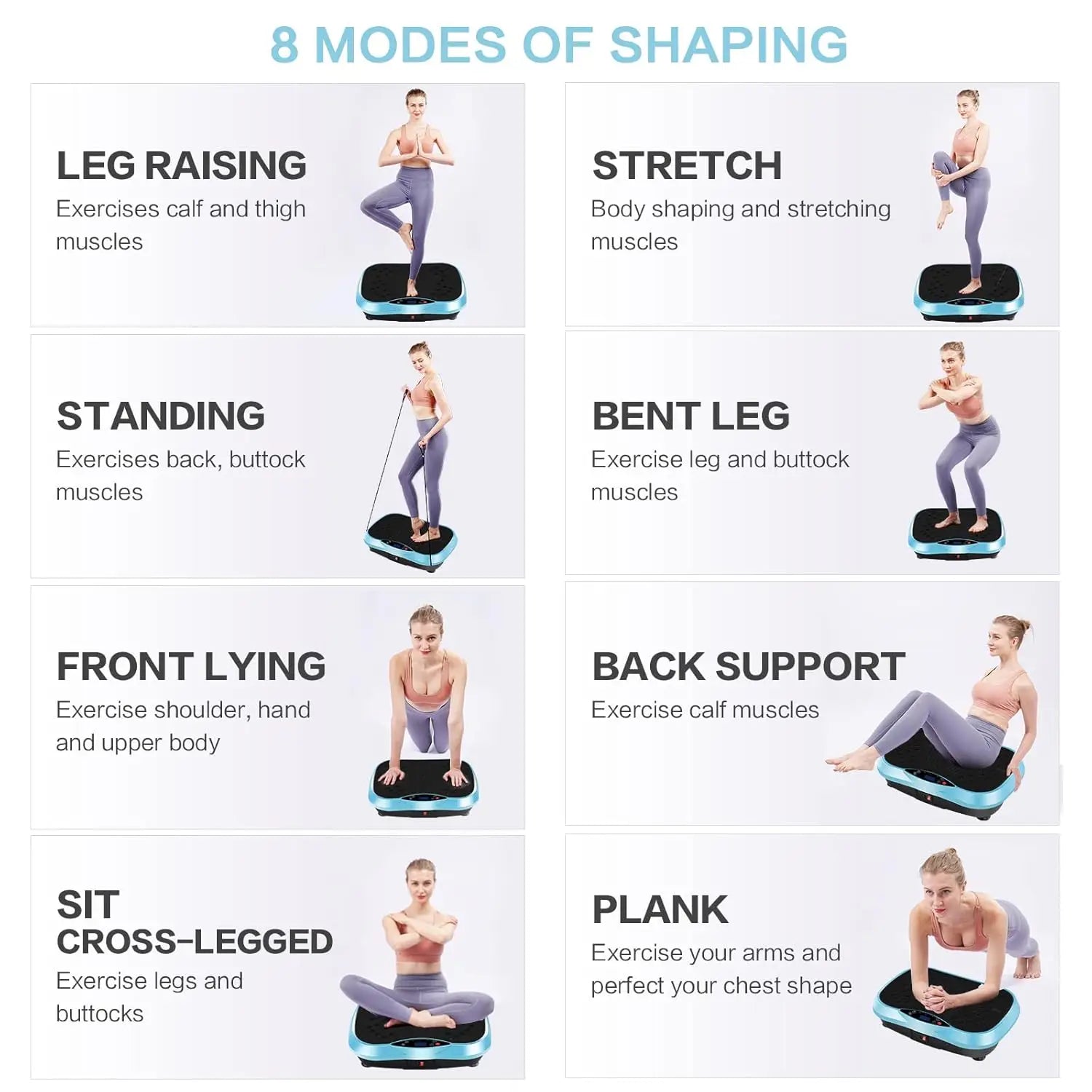 Vibration Slimming Plate Exercise Machine