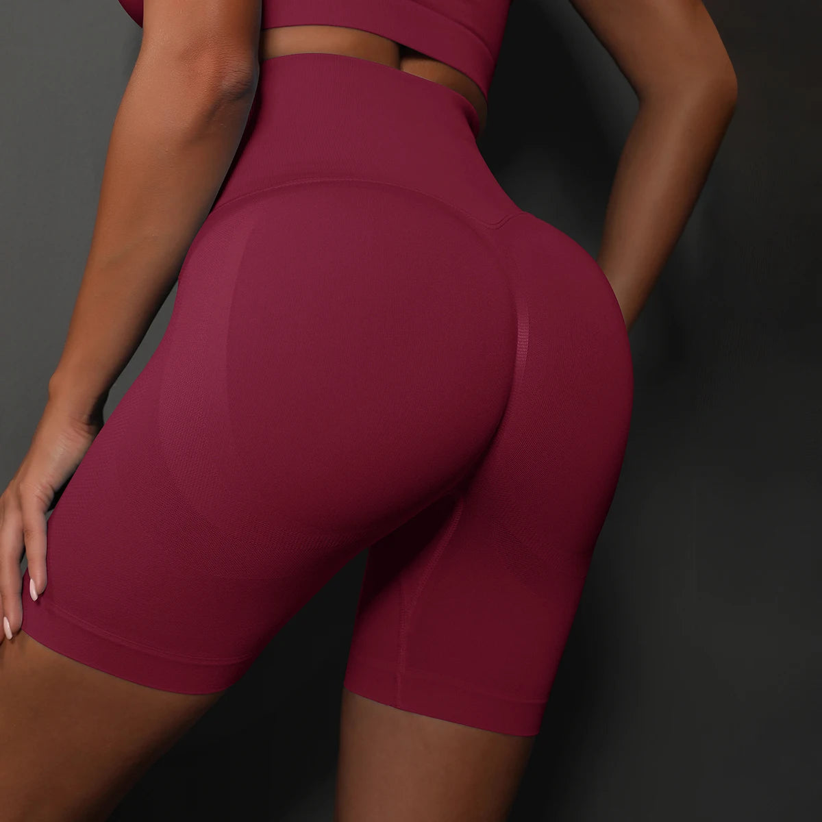 Women’s High Waist Seamless Yoga Shorts